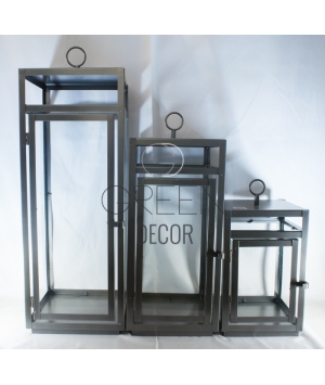 Lantern Metal Glass NOLEGGIO