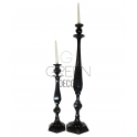 Candelabro alluminio una fiamma 