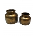 VASO BRONZO IN STONEWARE