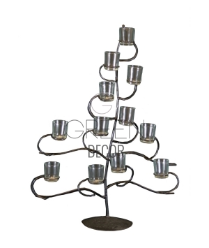 CANDELABRO A FORMA DI ALBERO